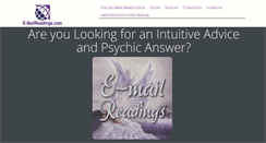 Desktop Screenshot of e-mailreadings.com